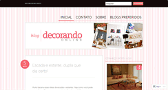 Desktop Screenshot of blogdecorandoonline.com